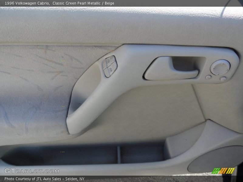 Classic Green Pearl Metallic / Beige 1996 Volkswagen Cabrio