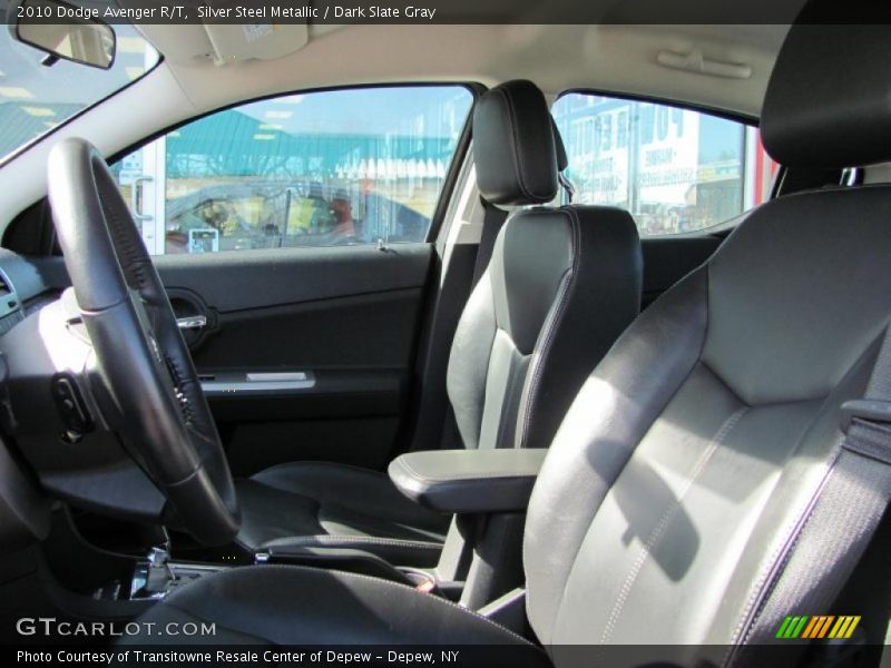 Silver Steel Metallic / Dark Slate Gray 2010 Dodge Avenger R/T