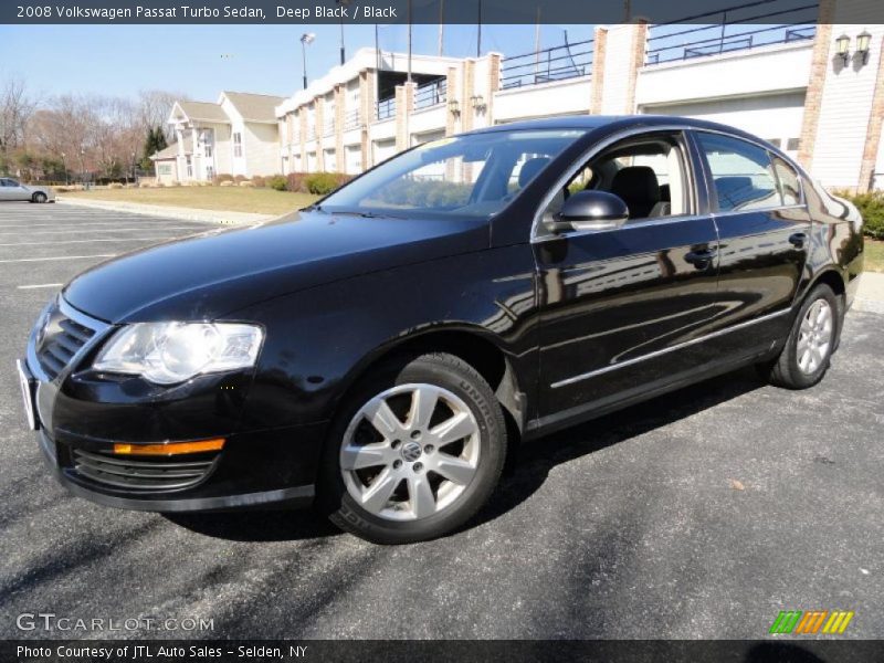 Deep Black / Black 2008 Volkswagen Passat Turbo Sedan
