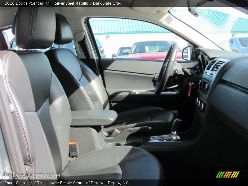 Silver Steel Metallic / Dark Slate Gray 2010 Dodge Avenger R/T