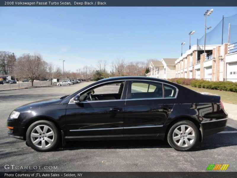 Deep Black / Black 2008 Volkswagen Passat Turbo Sedan
