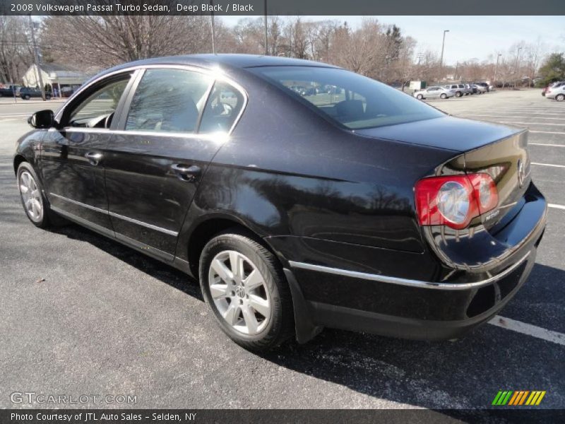 Deep Black / Black 2008 Volkswagen Passat Turbo Sedan