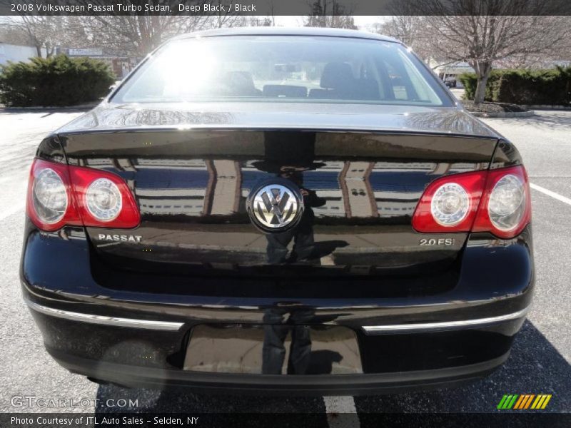 Deep Black / Black 2008 Volkswagen Passat Turbo Sedan