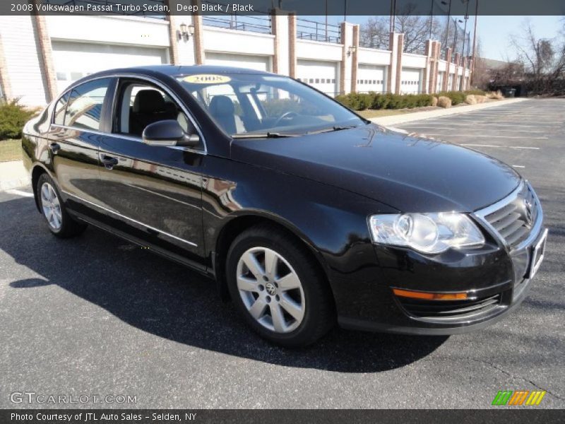 Deep Black / Black 2008 Volkswagen Passat Turbo Sedan
