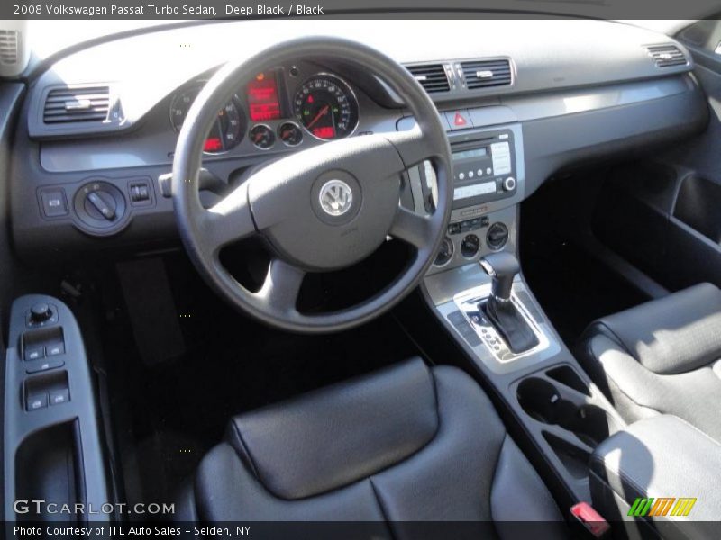 Deep Black / Black 2008 Volkswagen Passat Turbo Sedan