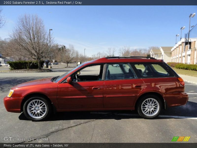 Sedona Red Pearl / Gray 2002 Subaru Forester 2.5 L