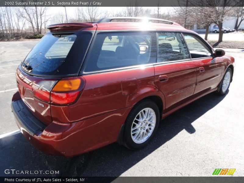Sedona Red Pearl / Gray 2002 Subaru Forester 2.5 L