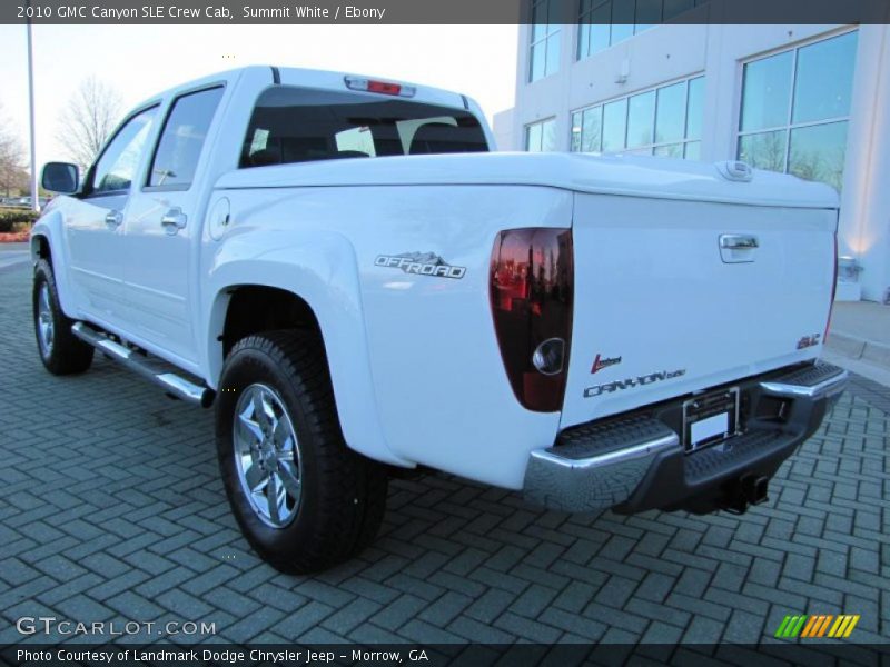  2010 Canyon SLE Crew Cab Summit White