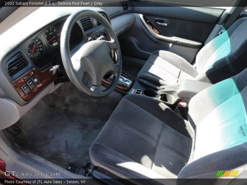  2002 Forester 2.5 L Gray Interior