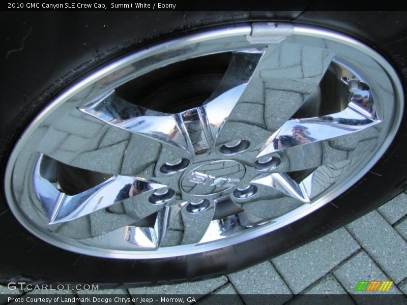 Summit White / Ebony 2010 GMC Canyon SLE Crew Cab