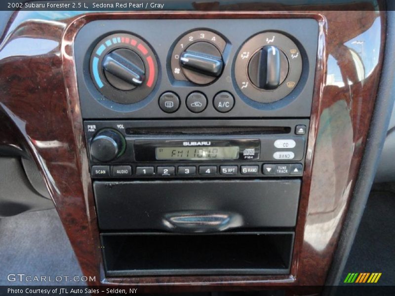Controls of 2002 Forester 2.5 L