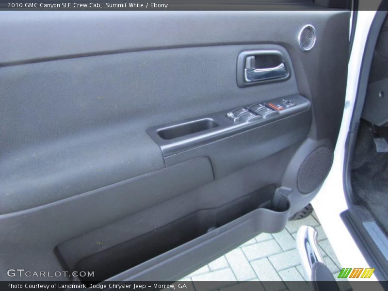 Summit White / Ebony 2010 GMC Canyon SLE Crew Cab