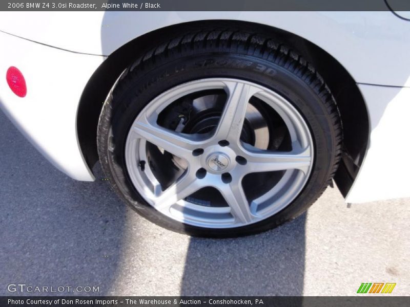 Alpine White / Black 2006 BMW Z4 3.0si Roadster