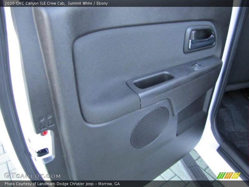 Summit White / Ebony 2010 GMC Canyon SLE Crew Cab