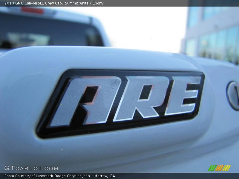 Summit White / Ebony 2010 GMC Canyon SLE Crew Cab