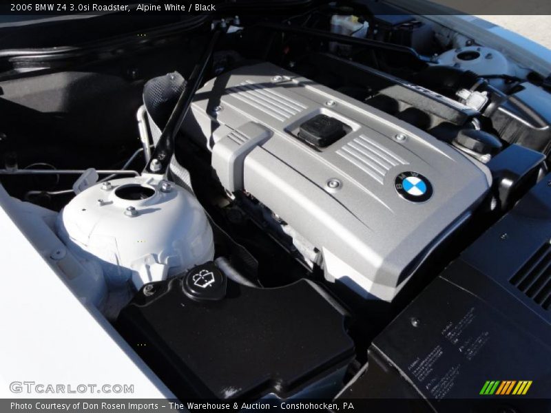 Alpine White / Black 2006 BMW Z4 3.0si Roadster