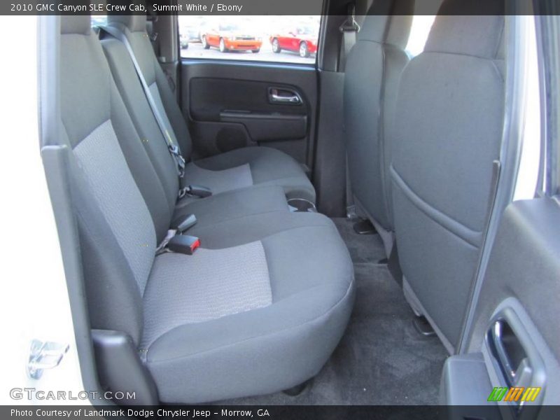 Summit White / Ebony 2010 GMC Canyon SLE Crew Cab