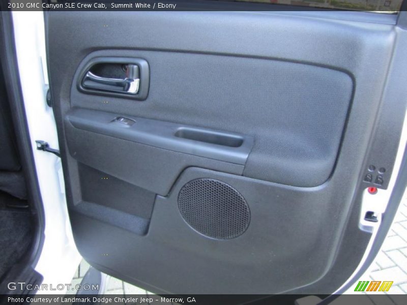 Summit White / Ebony 2010 GMC Canyon SLE Crew Cab