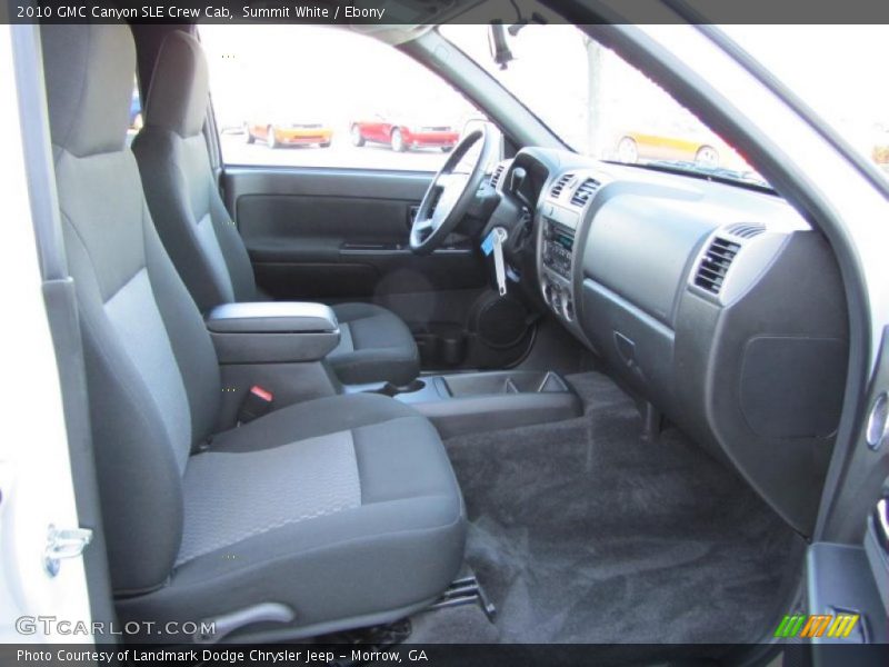 Summit White / Ebony 2010 GMC Canyon SLE Crew Cab