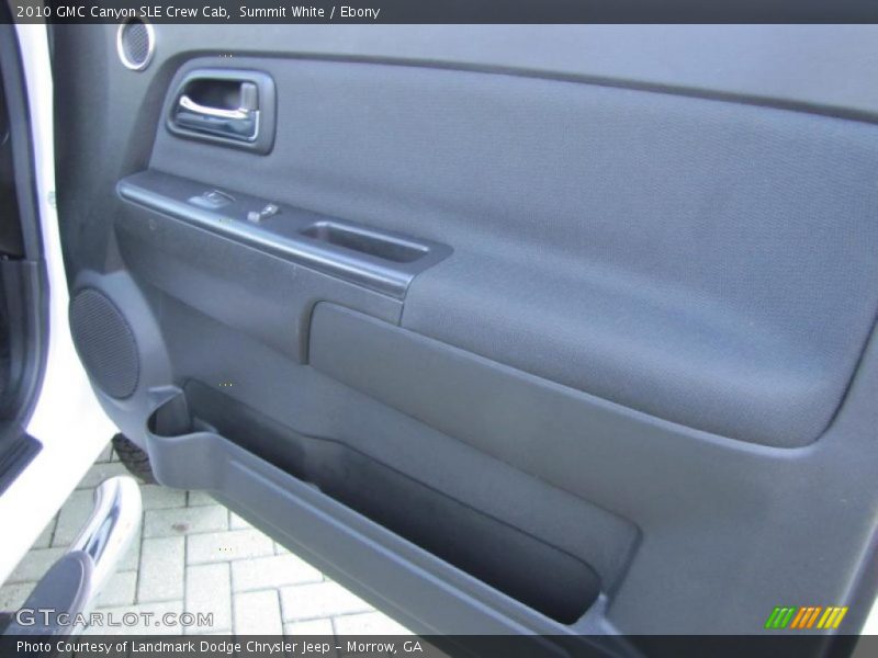 Summit White / Ebony 2010 GMC Canyon SLE Crew Cab