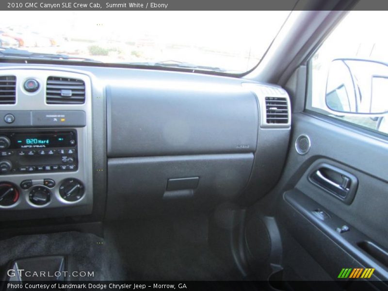 Summit White / Ebony 2010 GMC Canyon SLE Crew Cab