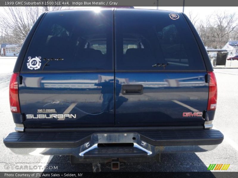 Indigo Blue Metallic / Gray 1999 GMC Suburban K1500 SLE 4x4