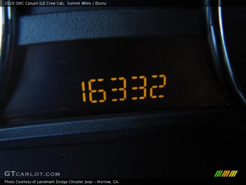 Summit White / Ebony 2010 GMC Canyon SLE Crew Cab