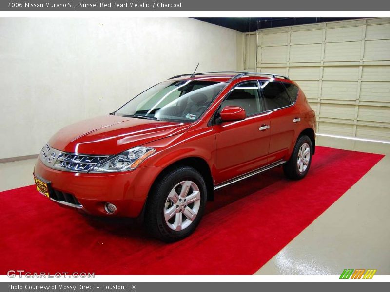 Sunset Red Pearl Metallic / Charcoal 2006 Nissan Murano SL
