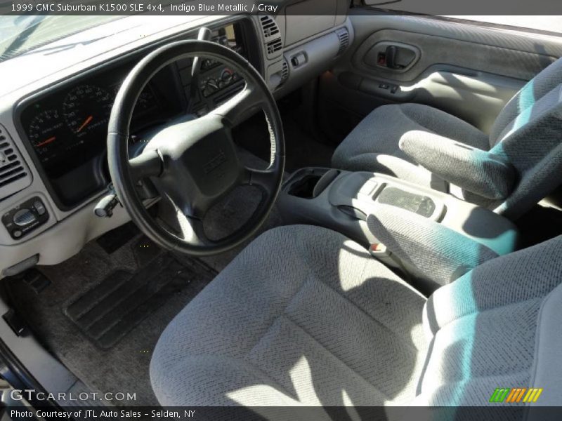 Gray Interior - 1999 Suburban K1500 SLE 4x4 
