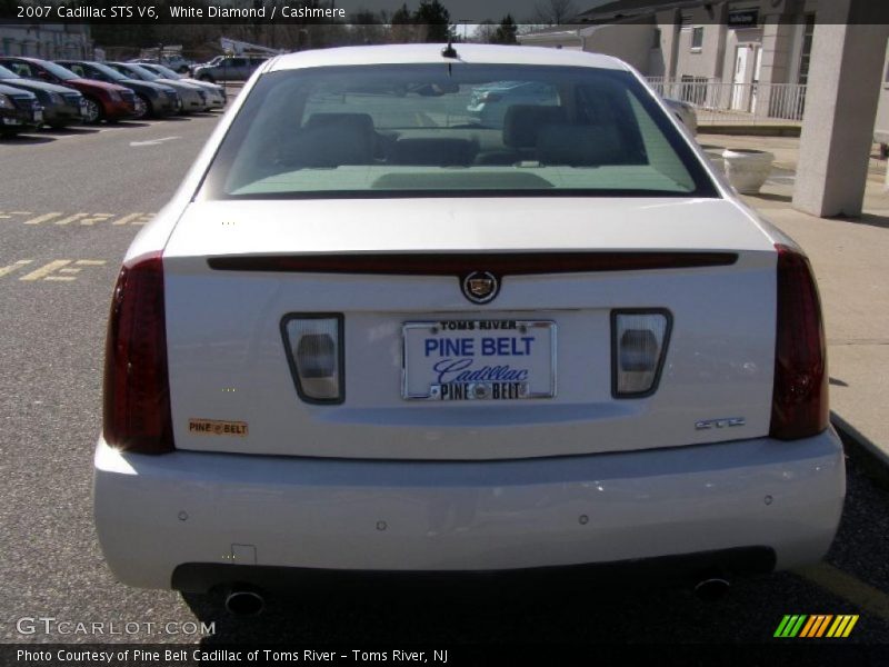 White Diamond / Cashmere 2007 Cadillac STS V6