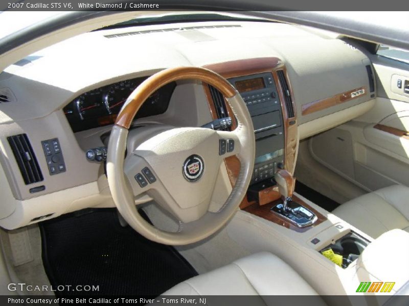 White Diamond / Cashmere 2007 Cadillac STS V6