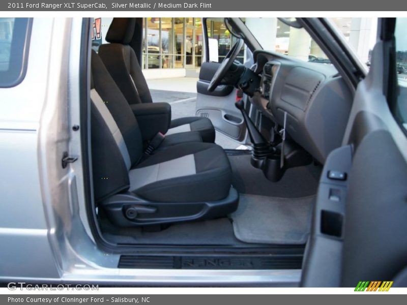  2011 Ranger XLT SuperCab Medium Dark Flint Interior