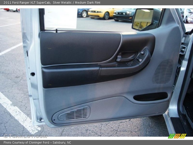 Silver Metallic / Medium Dark Flint 2011 Ford Ranger XLT SuperCab