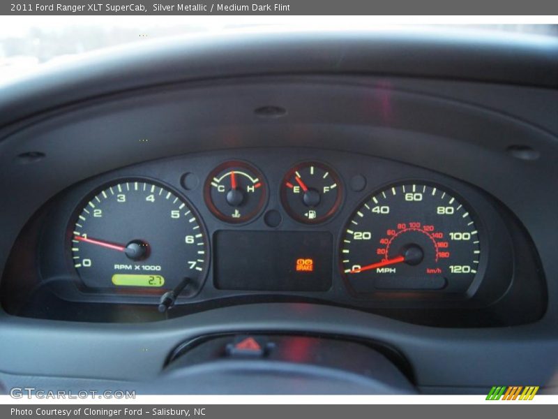  2011 Ranger XLT SuperCab XLT SuperCab Gauges