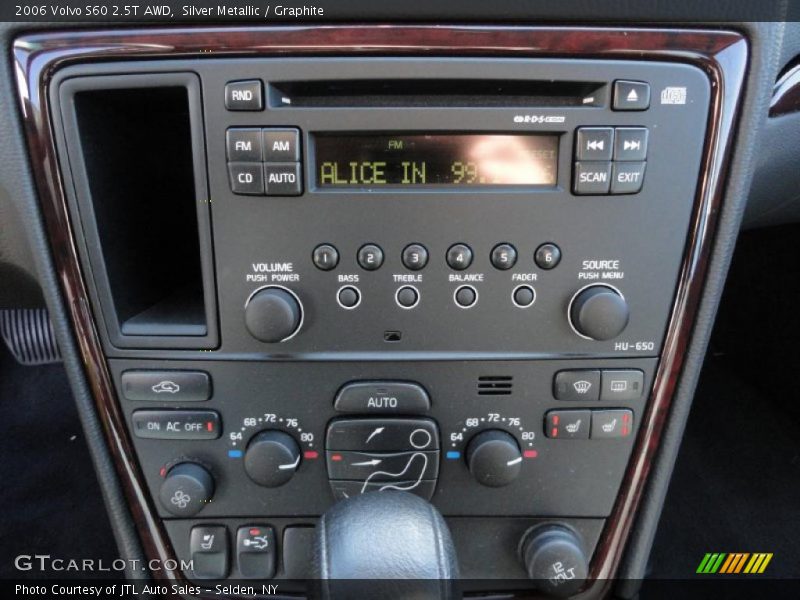 Silver Metallic / Graphite 2006 Volvo S60 2.5T AWD