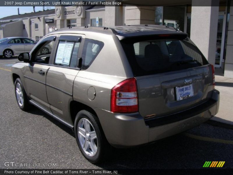 Light Khaki Metallic / Pastel Pebble Beige 2007 Jeep Compass Sport