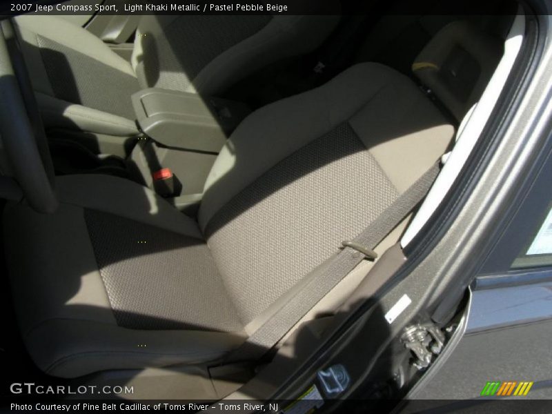Light Khaki Metallic / Pastel Pebble Beige 2007 Jeep Compass Sport