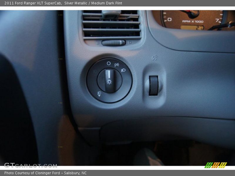 Silver Metallic / Medium Dark Flint 2011 Ford Ranger XLT SuperCab