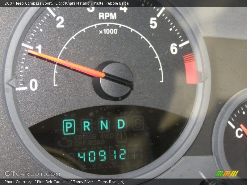 Light Khaki Metallic / Pastel Pebble Beige 2007 Jeep Compass Sport