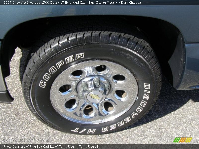 Blue Granite Metallic / Dark Charcoal 2007 Chevrolet Silverado 1500 Classic LT Extended Cab