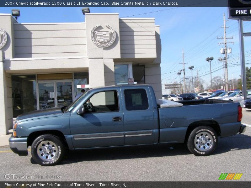 Blue Granite Metallic / Dark Charcoal 2007 Chevrolet Silverado 1500 Classic LT Extended Cab