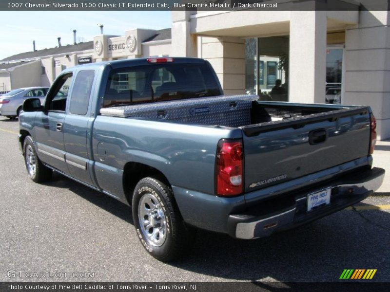 Blue Granite Metallic / Dark Charcoal 2007 Chevrolet Silverado 1500 Classic LT Extended Cab