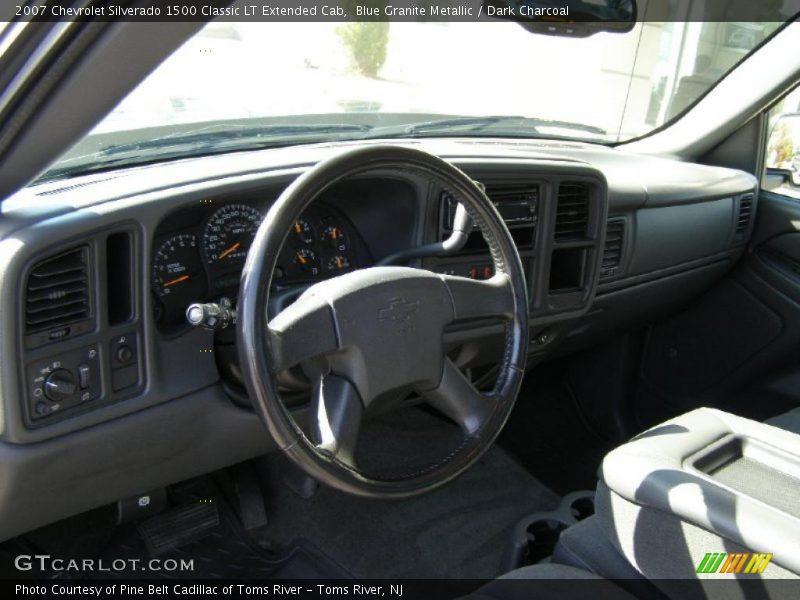 Blue Granite Metallic / Dark Charcoal 2007 Chevrolet Silverado 1500 Classic LT Extended Cab