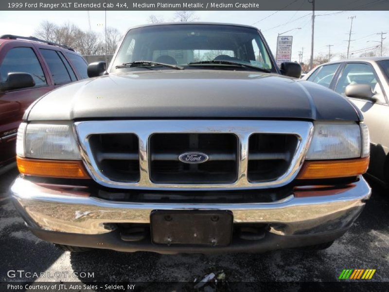 Medium Platinum Metallic / Medium Graphite 1999 Ford Ranger XLT Extended Cab 4x4
