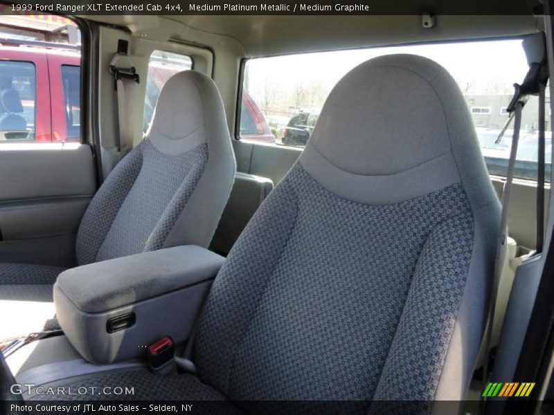 Medium Platinum Metallic / Medium Graphite 1999 Ford Ranger XLT Extended Cab 4x4