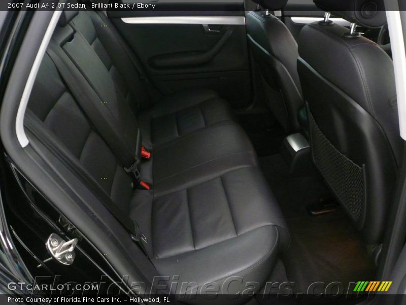 Brilliant Black / Ebony 2007 Audi A4 2.0T Sedan