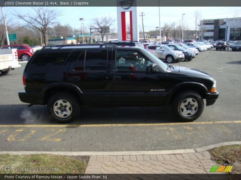 Black / Graphite 2003 Chevrolet Blazer LS 4x4