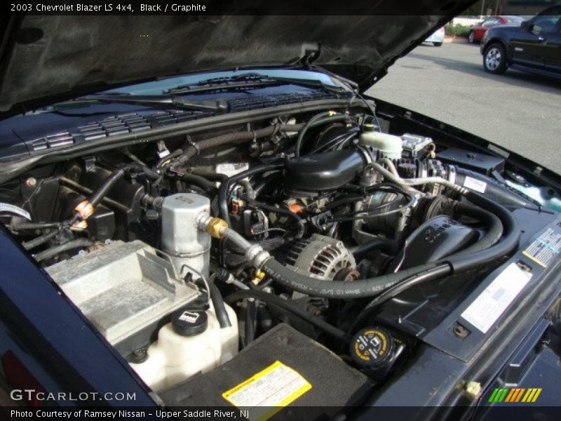 Black / Graphite 2003 Chevrolet Blazer LS 4x4