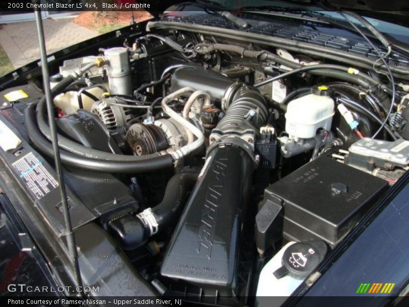 Black / Graphite 2003 Chevrolet Blazer LS 4x4