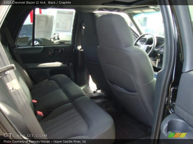 Black / Graphite 2003 Chevrolet Blazer LS 4x4